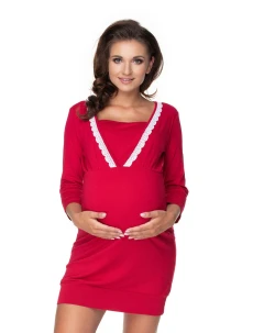 Těhotenská noční košile model 138226 PeeKaBoo