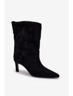 Boty na podpatku  model 221520 Step in style