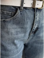 Dámské džínové kalhoty regular fit LOVANCIO blue FashionStreet UY2456