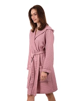 Dámský vaflový župan s kapucí Vestis Saimaa Old Rose Dámský vaflový župan s kapucí Vestis Saimaa Old Rose