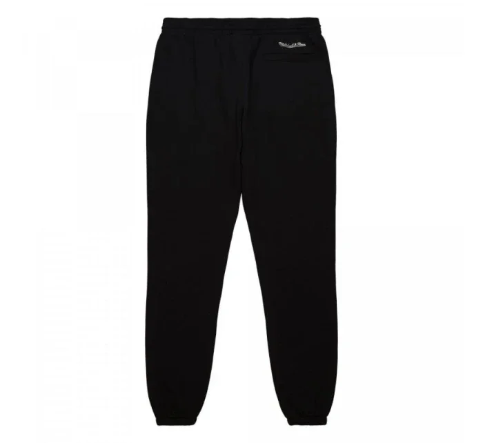 Mitchell & Ness Značkové módní tepláky s grafikou M PSWP5533-MNNYYPPPBLCK