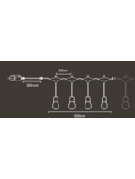 ZAHRADNÍ DÍVKY PARTY LIGHT 20LED pro děti