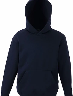 Fruit of the Loom Classic Kids Hooded Sweat Dětská mikina s kapucí 16.2043 deep navy