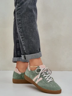 Zelené Nízké Dámské Sneakersy model 21684291 - Zazoo