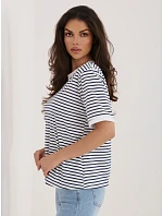 IT tričko TS 20881.85 tmavě modrá a bílá IT tričko TS 20881.85 tmavě modrá a bílá