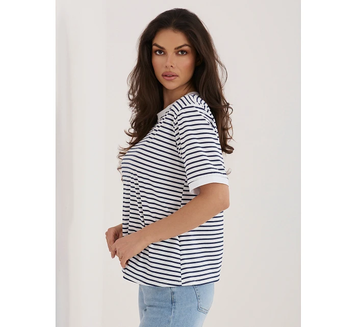 T shirt IT TS model 22076835 biało granatowy - FPrice