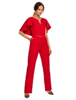 M670 Kombinéza s volánky - černá