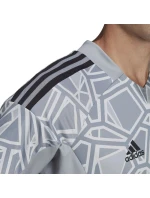 Pánský brankářský dres Condivo 22 HB1622 Šedý s béžovou vzor - Adidas