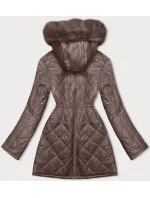 kurtka damska  coffee model 21246986 - Z-DESIGN