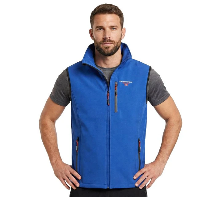 Canadian Peak softshell bez rukávů VAKITEAK RM ROYAL BLUE MEN 009 (RBMWY9255H/CP-BLEU ROYAL)