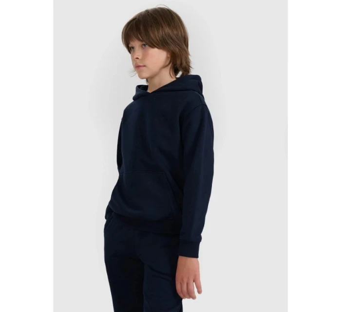 Chlapecká mikina s kapucí model 21476853 - 4F Chlapecká mikina s kapucí model 21476853 - 4F