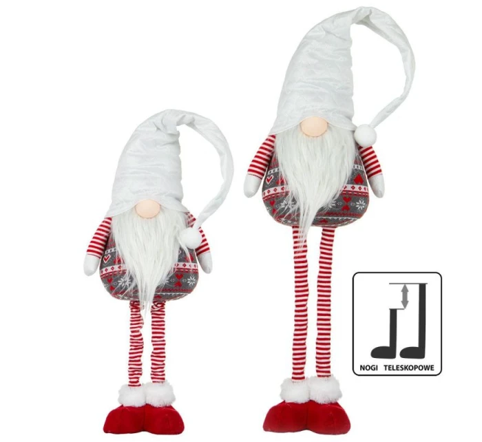 TRPASLÍK NA TELESKOPICKÝCH NOHÁCH BÍLÝ 80-115CM TRPASLÍK NA TELESKOPICKÝCH NOHÁCH BÍLÝ 80-115CM