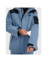 Chlapecká snowboardová bunda 8000 s membránou 4F 4FJRAW25TTJAM1044-32S