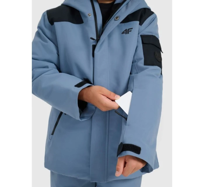 Chlapecká snowboardová bunda 8000 s membránou 4F 4FJRAW25TTJAM1044-32S