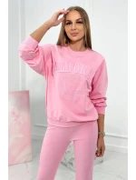 Bavlněná souprava California světle růžová Bavlněná souprava California světle růžová