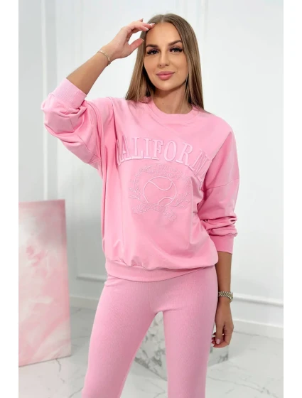 Bavlněná souprava California světle růžová Bavlněná souprava California světle růžová