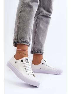 Dámské Klasické Nízké Tenisky BIG STAR AA274010 Bile