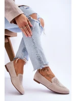 Semišové pohodlné mokasíny Béžove model 21615627 - S.Barski Semišové pohodlné mokasíny Béžove model 21615627 - S.Barski