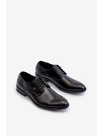 Mužská elegantní polobotky černé Jenavee