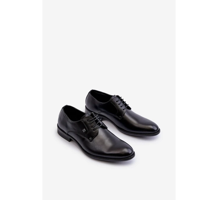 Mužská elegantní polobotky černé Jenavee