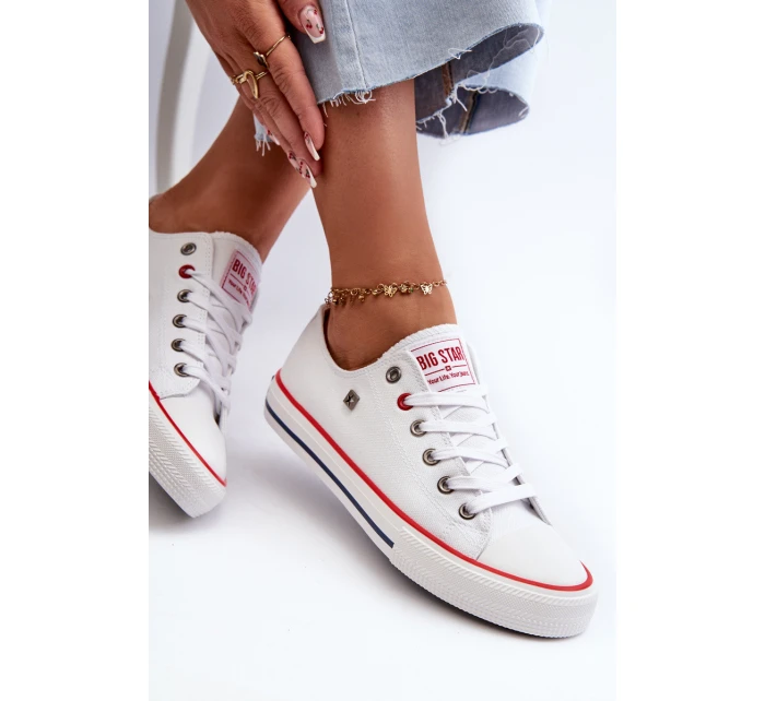 Dámské tenisky Big Star model 21660300 HIPOLY SYSTEM Bílé - Big Star Shoes Dámské tenisky Big Star model 21660300 HIPOLY SYSTEM Bílé - Big Star Shoes