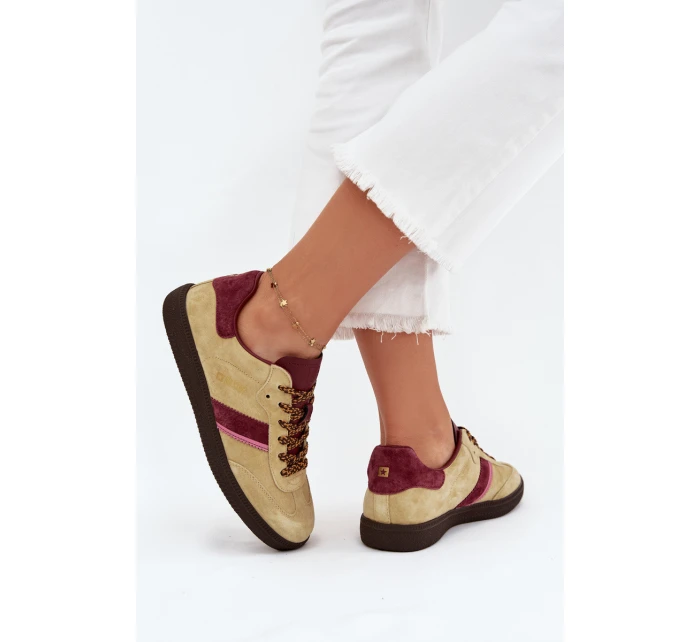 Dámské Nízké Sněhule Z Semiše Big Star SS274680 HI-POLY SYSTEM Limetkové Dámské Nízké Sněhule Z Semiše Big Star SS274680 HI-POLY SYSTEM Limetkové