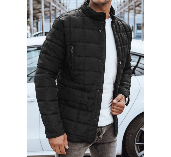 Pánská přechodná bunda černá FashionStreet TX4695