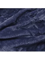 PIKOWANA ZIMOWA KURTKA DAMSKA GRANATOWA model 21244850 - LHD