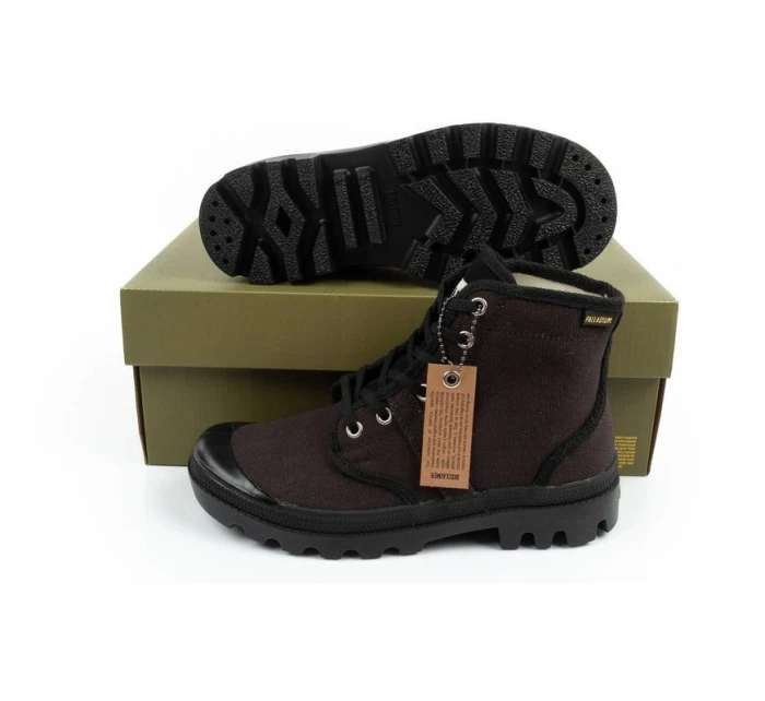 Dámská sportovní obuv kotníčková Palladium Pallabrousse black dámské Dámská sportovní obuv kotníčková Palladium Pallabrousse black dámské