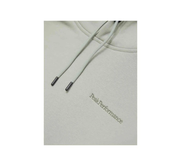 Peak Performance M Original Small Logo Hoo zelená mikina