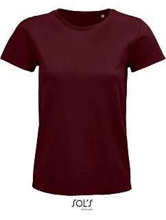SOL'S Pioneer Women Dámské tričko z bio bavlny model 22522898 burgundy