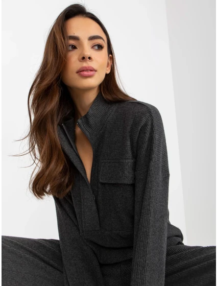 Pyžamo BR PI 9124 tmavě šedé