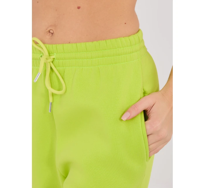 Tepláky CLM DR 1107.98 limetkově zelená