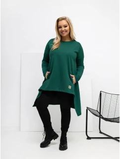 Tunika RV TU 5042.09X tmavě zelená