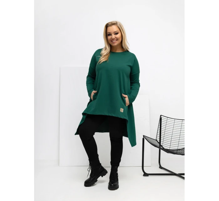 Tunika RV TU 5042.09X tmavě zelená Tunika RV TU 5042.09X tmavě zelená