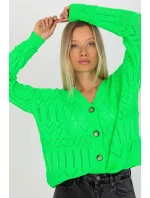 Svetr na zapínání model 175415 Rue Paris Svetr na zapínání model 175415 Rue Paris