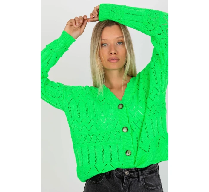 Svetr na zapínání model 175415 Rue Paris Svetr na zapínání model 175415 Rue Paris