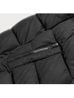 Krátká černá dámská zimní bunda (TY035-1)