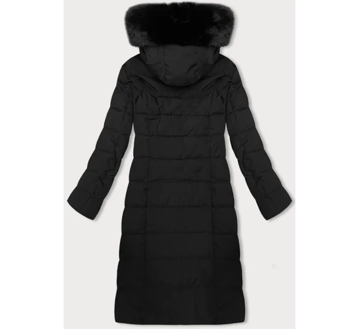 Černá dámská zimní bunda s odepínací kapucí model 21247274 - J.STYLE Černá dámská zimní bunda s odepínací kapucí model 21247274 - J.STYLE