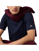 Pánské tričko SS Tee navy blue model 21479789 BS501 pánské - CHAMPION