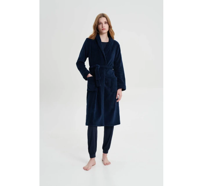 Vamp - Jednobarevný dámský župan 19210 - Vamp Vamp - Jednobarevný dámský župan 19210 - Vamp