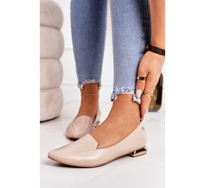 Mokasíny Na Béžová model 21546493 - Laura Messi Mokasíny Na Béžová model 21546493 - Laura Messi