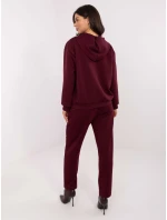 Komplet IT KMPL model 21749930 bordowy - FPrice Komplet IT KMPL model 21749930 bordowy - FPrice