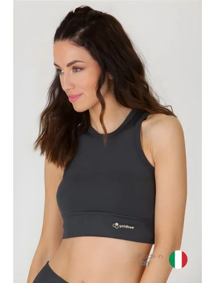 Dámský model 18346985 Logo Black Sand - Goldbee