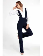 Dámský overal model 18124482 tmavě modrý - Nife Dámský overal model 18124482 tmavě modrý - Nife