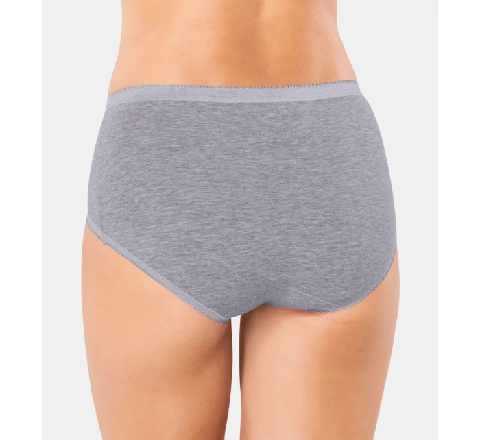 Dámské kalhotky Basic+ Midi Šedá - Sloggi Dámské kalhotky Basic+ Midi Šedá - Sloggi