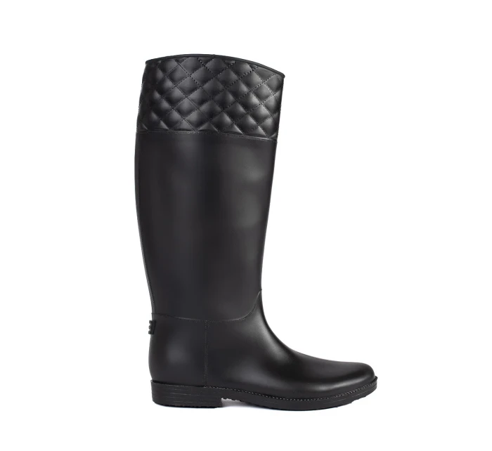 Pohodlné gumáky dámské černé Pohodlné gumáky dámské černé