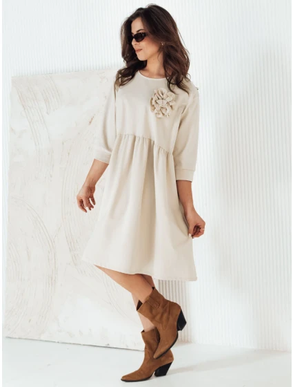 béžové šaty Dstreet model 21974034 - FashionStreet béžové šaty Dstreet model 21974034 - FashionStreet