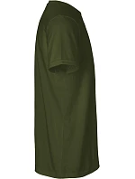 O Pánské bio tričko s ohrnutými rukávy military model 22504531 - Neutral O Pánské bio tričko s ohrnutými rukávy military model 22504531 - Neutral