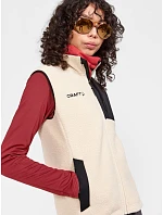 Craft Corporate ADV Pile Fleece Vest W Dámská fleecová vesta Sherpa 81.3811 black Craft Corporate ADV Pile Fleece Vest W Dámská fleecová vesta Sherpa 81.3811 black